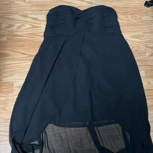 David’s Bridal Sz 20 Black High Lo Fancy Dress